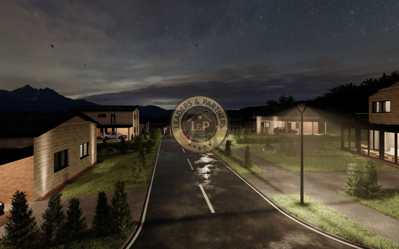 Stavebné pozemky s výhľadom na Tatry, obec Vlková