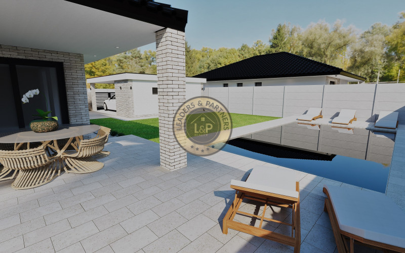 Novostavba rodinného domu. Rezidencia Hažín.