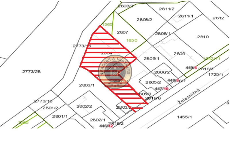 EXKLUZÍVNE U NÁS: Stavebný pozemok v meste Senica, Železničná ulica