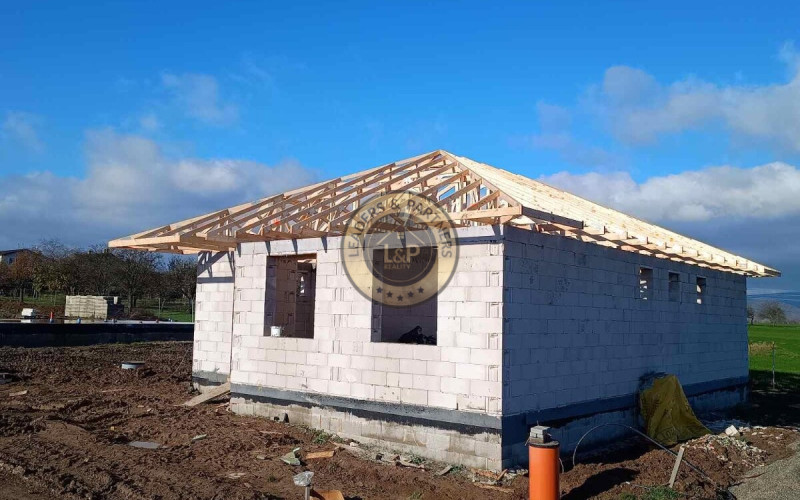 Novostavba rodinného domu. Rezidencia Hažín.