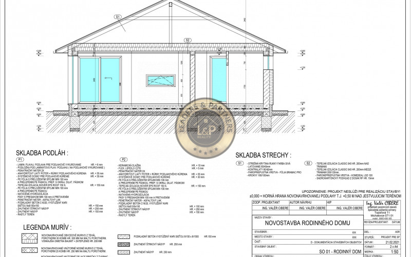 Novostavba rodinného domu. Rezidencia Hažín.