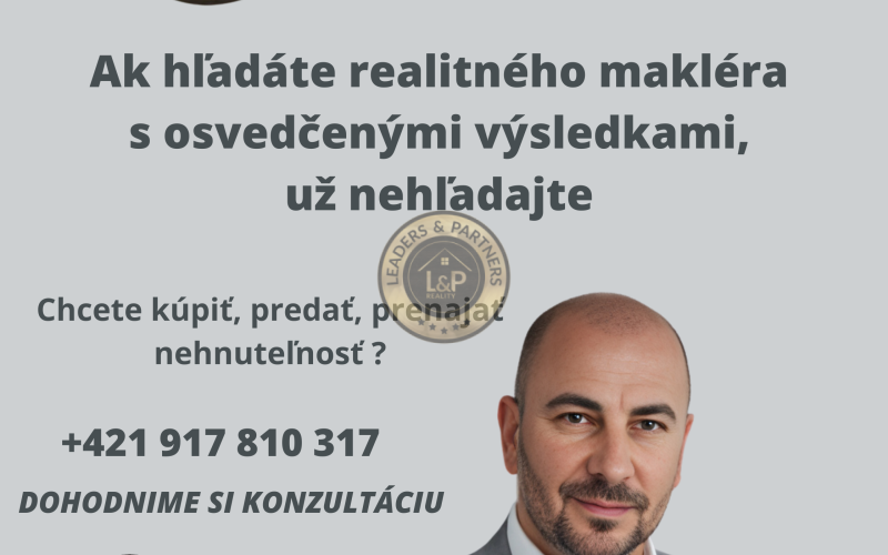 !!! ZAREZERVUJTE SI BYT UŽ DNES !!! - NITRA - NOVOSTAVBA