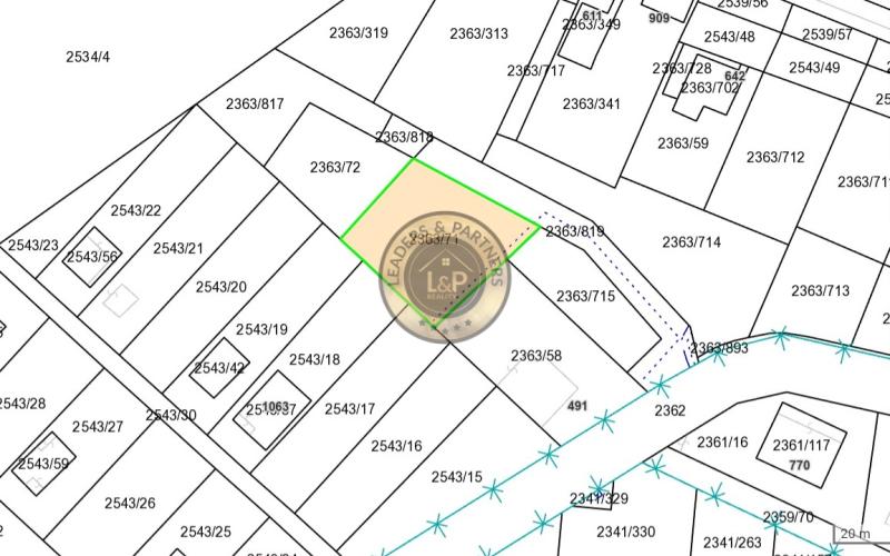 Pozemok vhodný na výstavbu RD  v obci Suchá nad Parnou