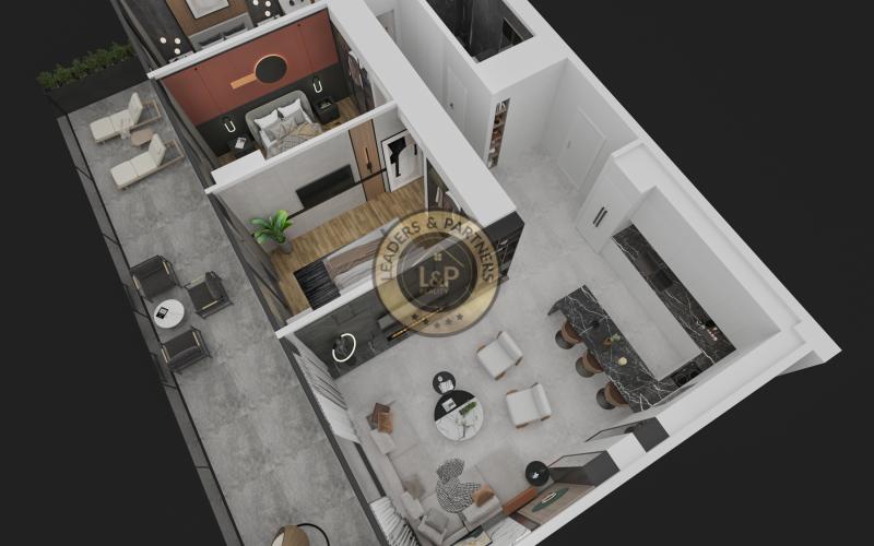 Luxusné apartmány Severný Cyprus, Long Beach-Iskele