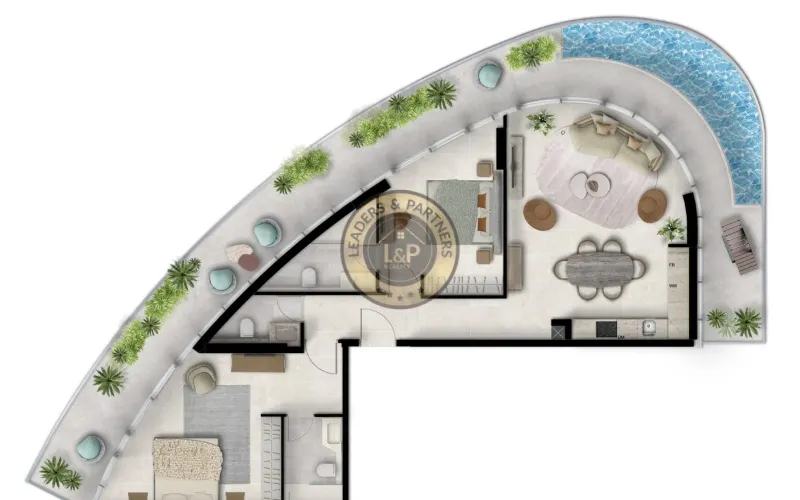 Luxusné apartmány v Dubaji, Trussardi Residences