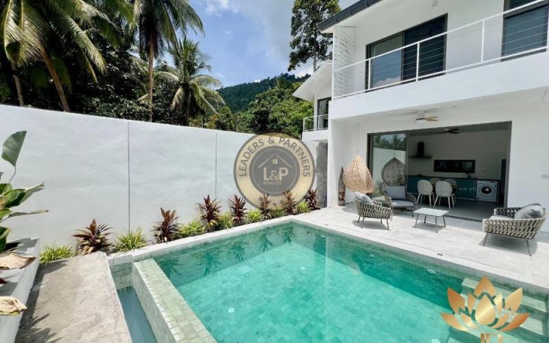 Thajsko-Koh Samui-Lamai-2 podlažný dom s bazénom-novostavba