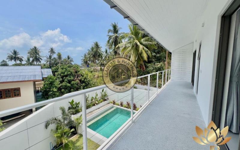 Thajsko-Koh Samui-Lamai-2 podlažný dom s bazénom-novostavba