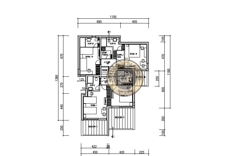 NOVALJA - VILA ŠKUNCINI, Vila s bazénom a krásnym výhľadom na more