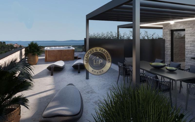 ZADAR - PRIVLAKA, apartman s očarujúcim výhľadom na more