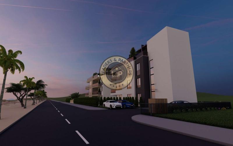 ZADAR - SUKOŠAN, luxusný apartmán s veľkou strešnou terasou (106,25 m2) hneď v prvom rade pri mori