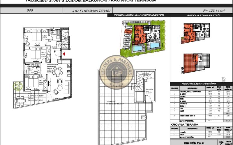 ZADAR - SUKOŠAN, luxusný apartmán so strešnou terasou (93,12 m2) a relaxačnou oázou a miestom, kde si môžete vychutnať dalmátske špeciality