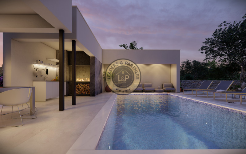 ZADAR - ZATON, luxusná dvojposchodová vila na pozemku 761 m2 s dvoma bazénmi