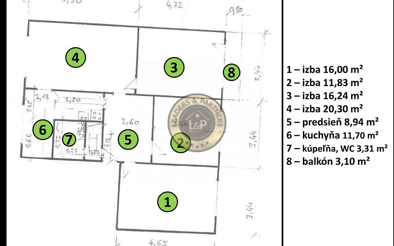REZERVOVANÉ - NA PREDAJ 4 izbový byt s balkónom FIĽAKOVO okres LC