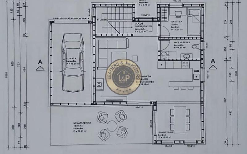 PULA - KRNICA, luxusná dvojposchodová vila na pozemku 754 m2 s bazénom