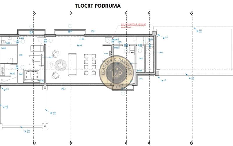 ZADAR - TURANJ, NA PREDAJ STAVEBNÝ POZEMOK 1380 M2, POVOLENIE, PROJEKTY, PEKNÝ VÝHĽAD NA MORE!