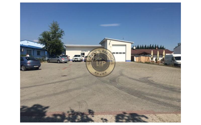 Na predaj hala s montážnou jamou a kancelárske priestory v Galante