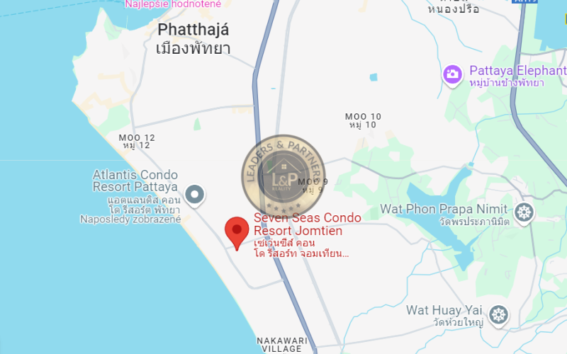 Thajsko-Pattaya-2 izbový byt-Seven Seas Condo Resort