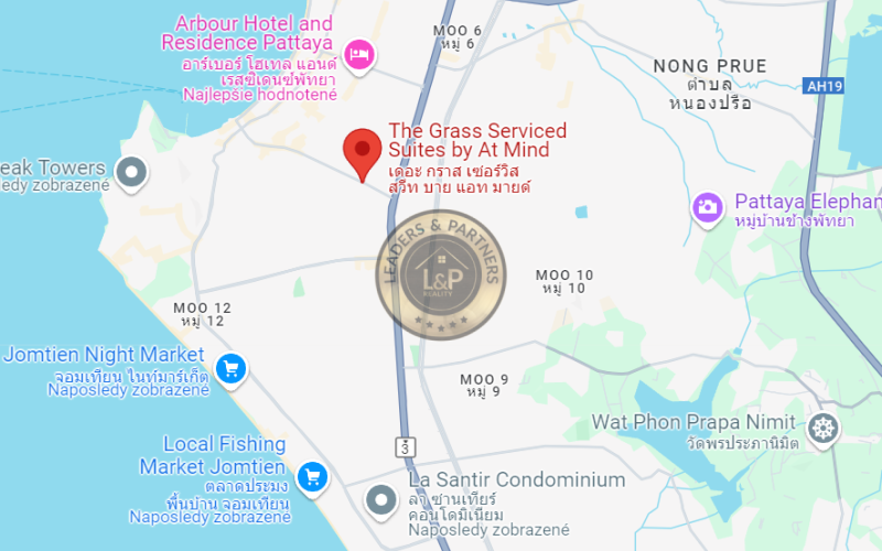 Thajsko-Pattaya-1 izbový byt-The Grass Condo