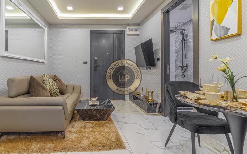 Vzorový 1 izbový apartmán 37 m², typ 1B-B