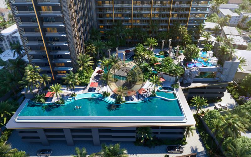 Apartmánový komplex Grand Solaire Noble, Pattaya-Thajsko