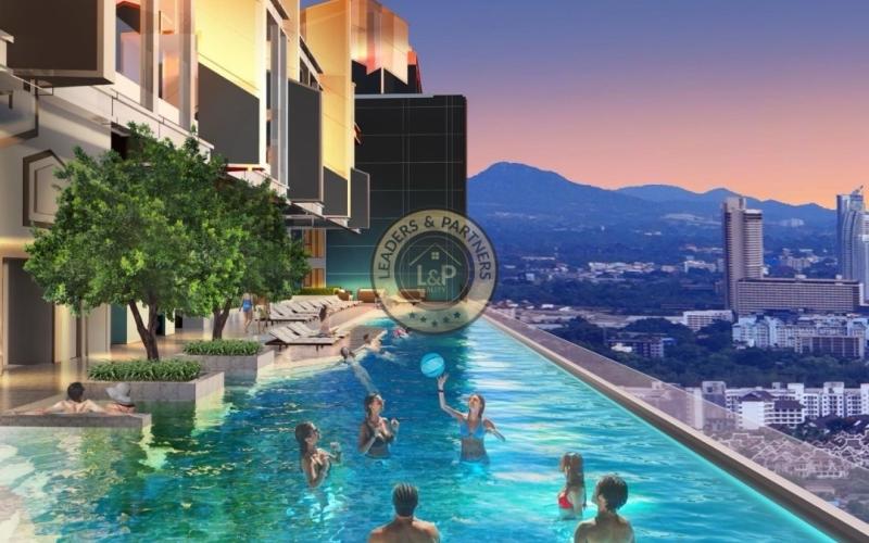 Apartmánový komplex Copacabana Coral Reef, Pattaya-Thajsko