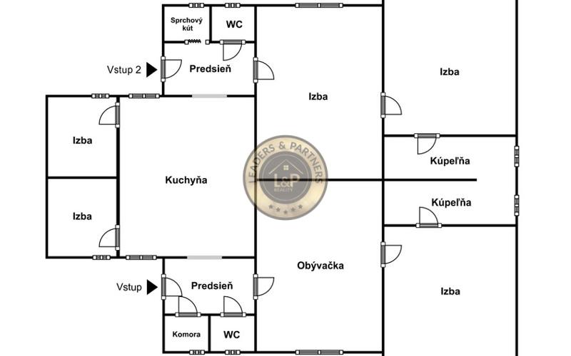 Veľký 4 izbový tehlový byt v centre Košíc, Masarykova ul.