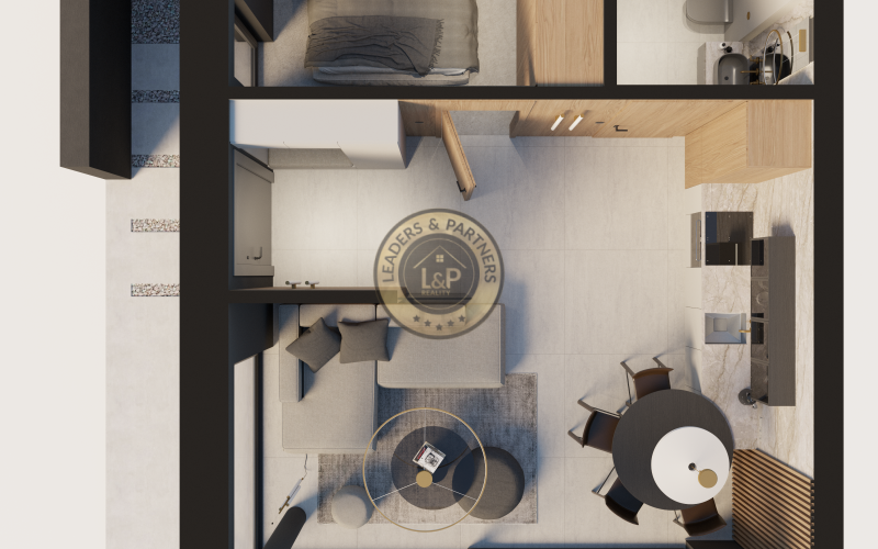 Treesna Lake Villa & Spa - vzorový 2 izbový apartmán 41,24 m²