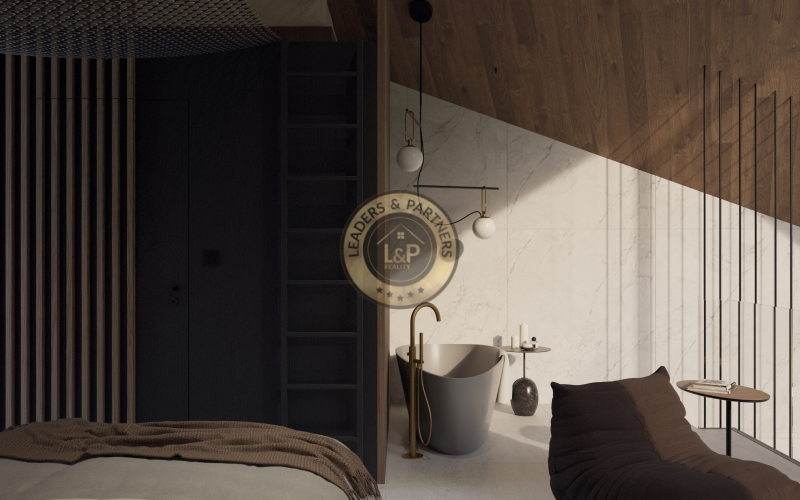 Treesna Lake Villa & Spa - vzorový 3 izbový apartmán 67,77 m²