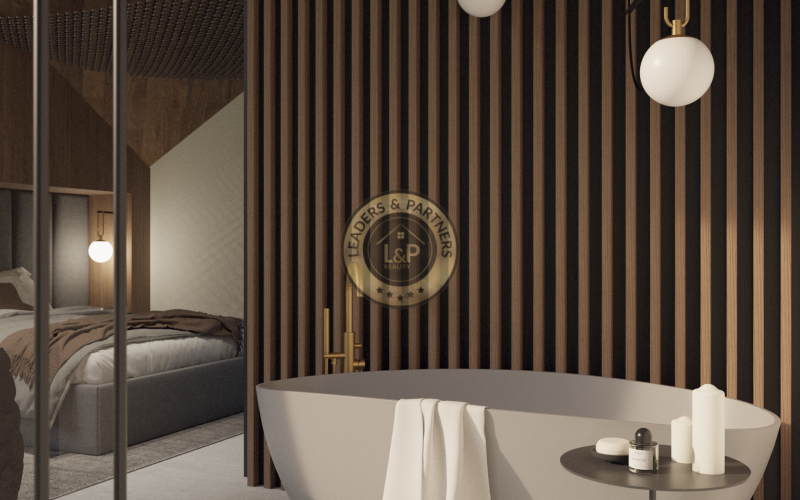 Treesna Lake Villa & Spa - vzorový 3 izbový apartmán 67,77 m²