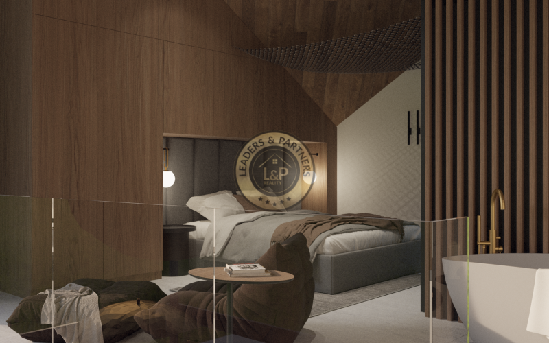 Treesna Lake Villa & Spa - vzorový 3 izbový apartmán 67,77 m²