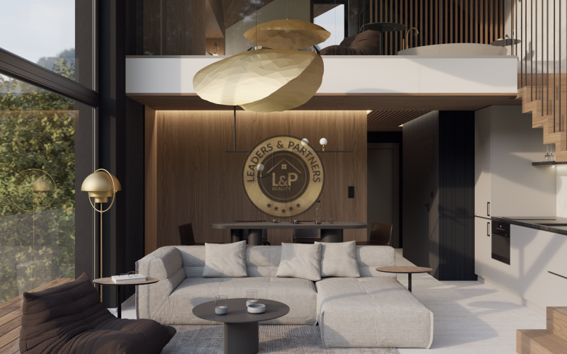 Treesna Lake Villa & Spa - vzorový 3 izbový apartmán 67,77 m²