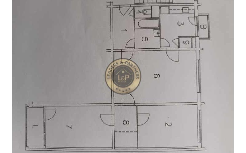 3 izbový byt Košice - Sever, Národná trieda, balkón, pôvodný stav, nádherný výhľad