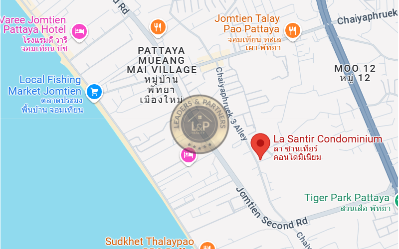 Thajsko-Pattaya-2izbový byt-La Santir Condo