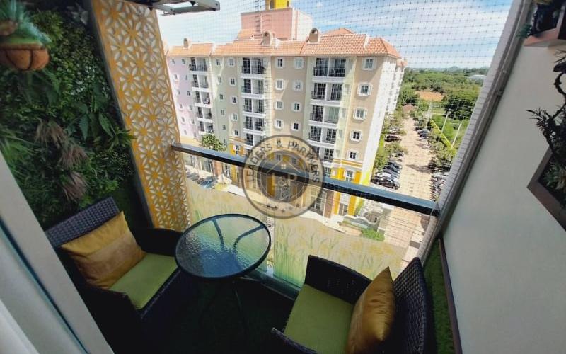 Thajsko-Pattaya-2 izbový apartmán-2 balkóny