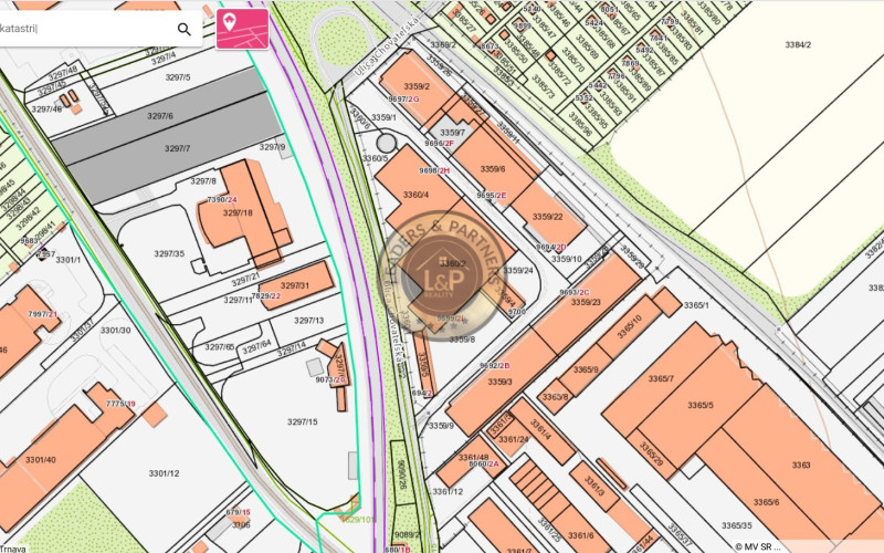 Na predaj prevádzkové a skladové haly s administratívou v Trnave na Chovateľskej ulici