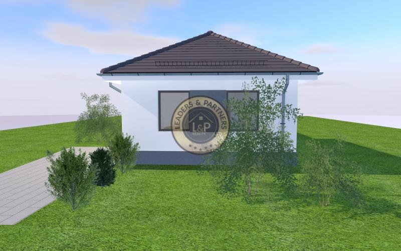 PREDAJ stavebný pozemok s projektom domu s úžitkovou plochou 105,77 m2 Rajka