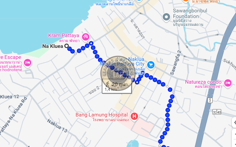 Thajsko-North Pattaya-Sukhumvit-2 izbový byt s nájomníkom