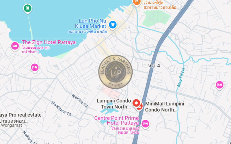 Thajsko-North Pattaya-Sukhumvit-2 izbový byt s nájomníkom