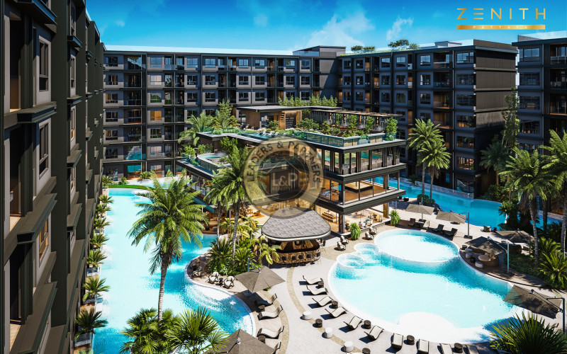 Apartmánový komplex ZENITH PATTAYA, Thajsko