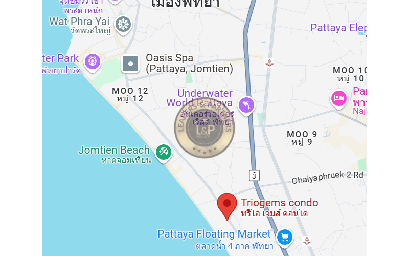 Thajsko-Pattaya-Jomtien-1 izbový apartmán