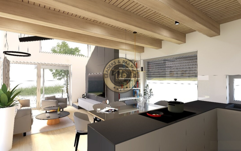 Rozostavaný dom Košice - Okolie, Čečejovce, vizualizácia