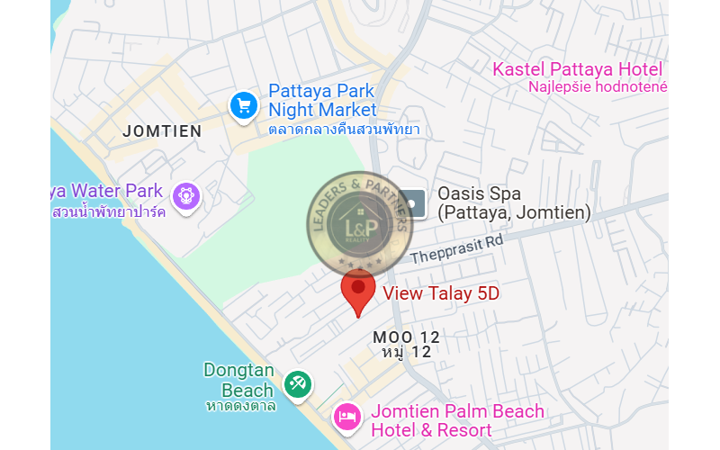 Thajsko-Pattaya-1 izbový apartmán-View Talay 5D