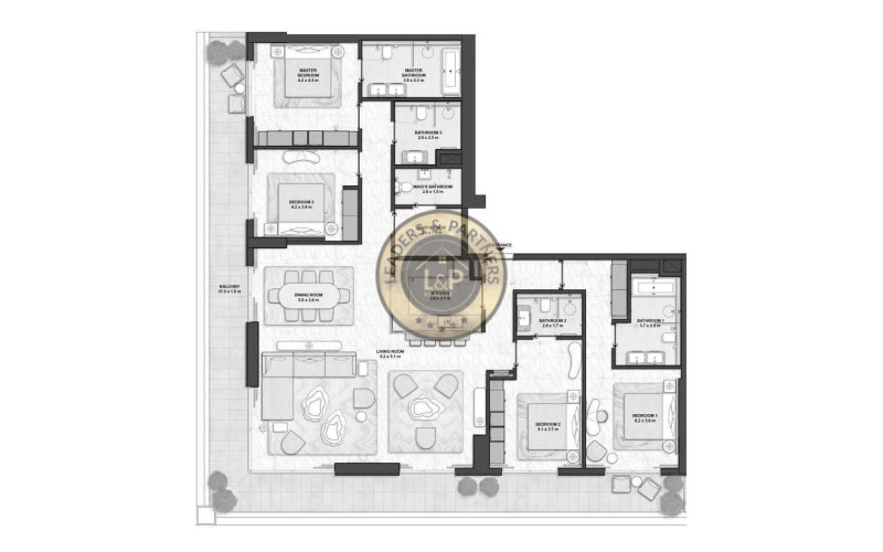 Prémiové apartmány SARIA by BEYOND, Maritime City, Dubaj