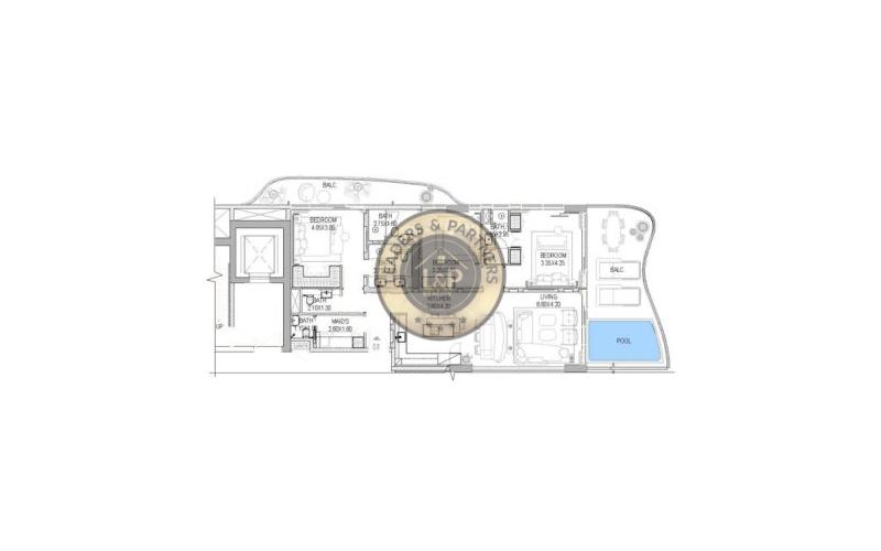 Prémiové apartmány The Pier Residence by LMD, Maritime City, Dubaj