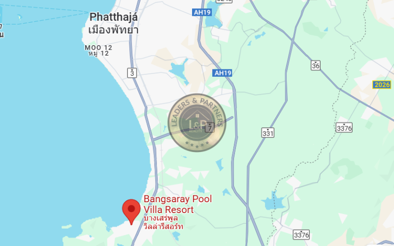 Bungalov v Thajsku s bazénom-Pattaya -Bangsaray