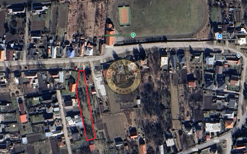 Pozemok na výstavbu, Košice - Okolie, Seňa, všetky IS