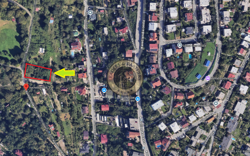 Pozemok v rekreačnej lokalite Košice - Sever, Čermeľ , Suchodolinská ul. , elektrina pred pozemkom