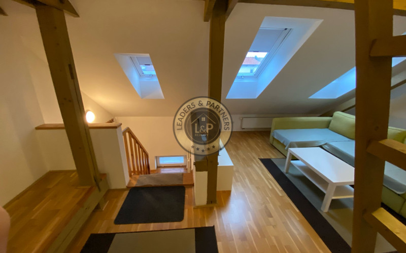 1-izbový podkrovný, originálny byt v rodinnom dome pri VIVO