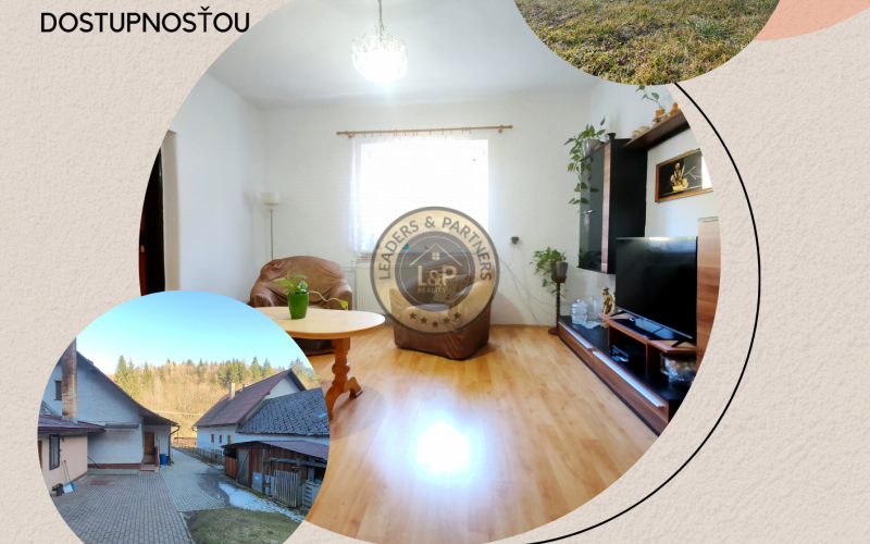 Výrazne znížená cena!Ticho, zeleň a komfort – RD s výbornou polohou v obci Lazy pod Makytou