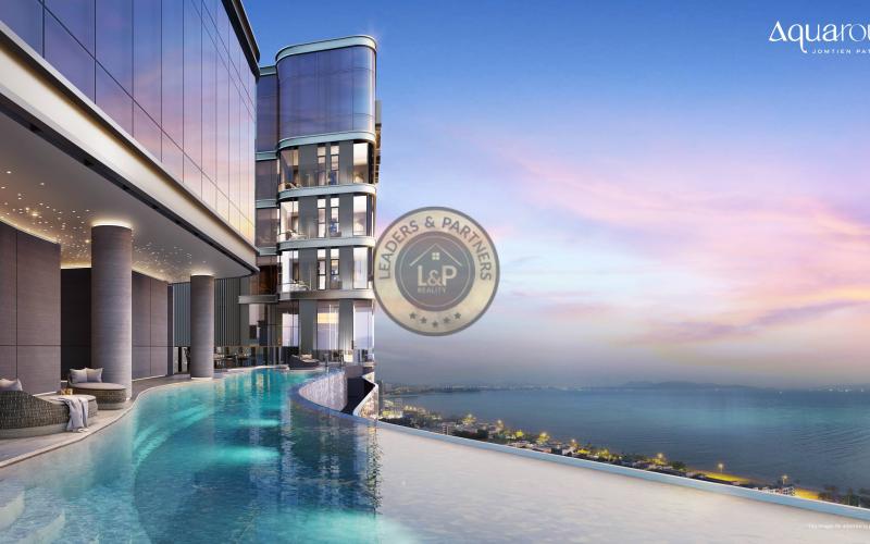 Luxusné apartmány, Aquarous Jomtien Pattaya, Thajsko